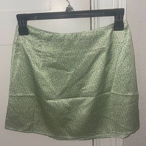 Princess Polly Floral Satin Mini Skirt